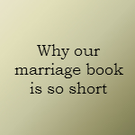 short book on marriage